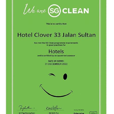 Hotel Clover 33 Jalan Sultan Singapura Exterior foto